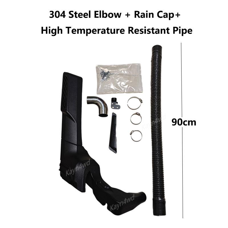 Off Road 4x4 Accessories Air Ram Intake Snorkel Kit For 2019-2024 Suzuki Jimny JB64 JB74 Wader Breath Hose Heat-Resistant Tube