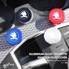 For 1/2PCS Car Cigarette Lighter Cover Button Protector Dust Cap Auto Accessories Octavia A5 A4 Mk1 2 Fabia Superb Rapid