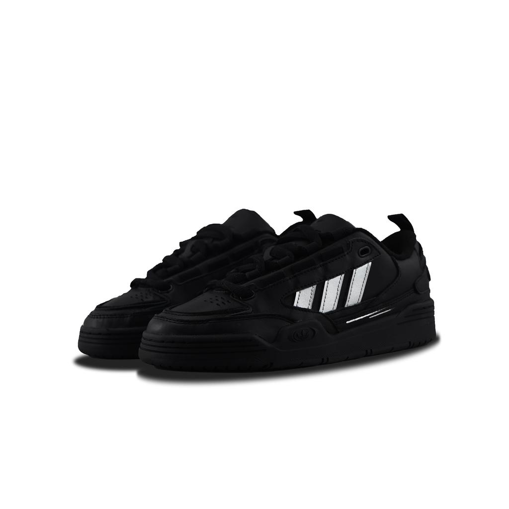 adidas Originales Adi2000 Antideslizantes Resistentes a la Abrasión Caña Baja Zapatos de Skate Unisex Negro Plateado JR8347(Team840-)