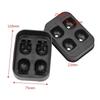 Ice Cube Tray 3D Skull Ice Mold Easy Release Silicone Mold 4 Cute and Funny Ice Skull for Whiskey Cocktails and Juice Beverages