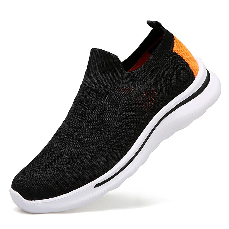 

2026 New Men s Loafers Lightweight Walking Breathable Summer Comfortable Casual Shoes Men s Sports Shoes Zapatillas Hombre Plus 39 чорний