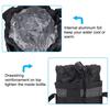 Bicycle Water Bottle Holder Bag Portable Cycle Bike Kettle Insulate Cage (Dark Grey)