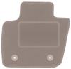 Beige Driver's Mat For: Ford Mondeo MK5 Sedan, Station Wagon (2015-)
