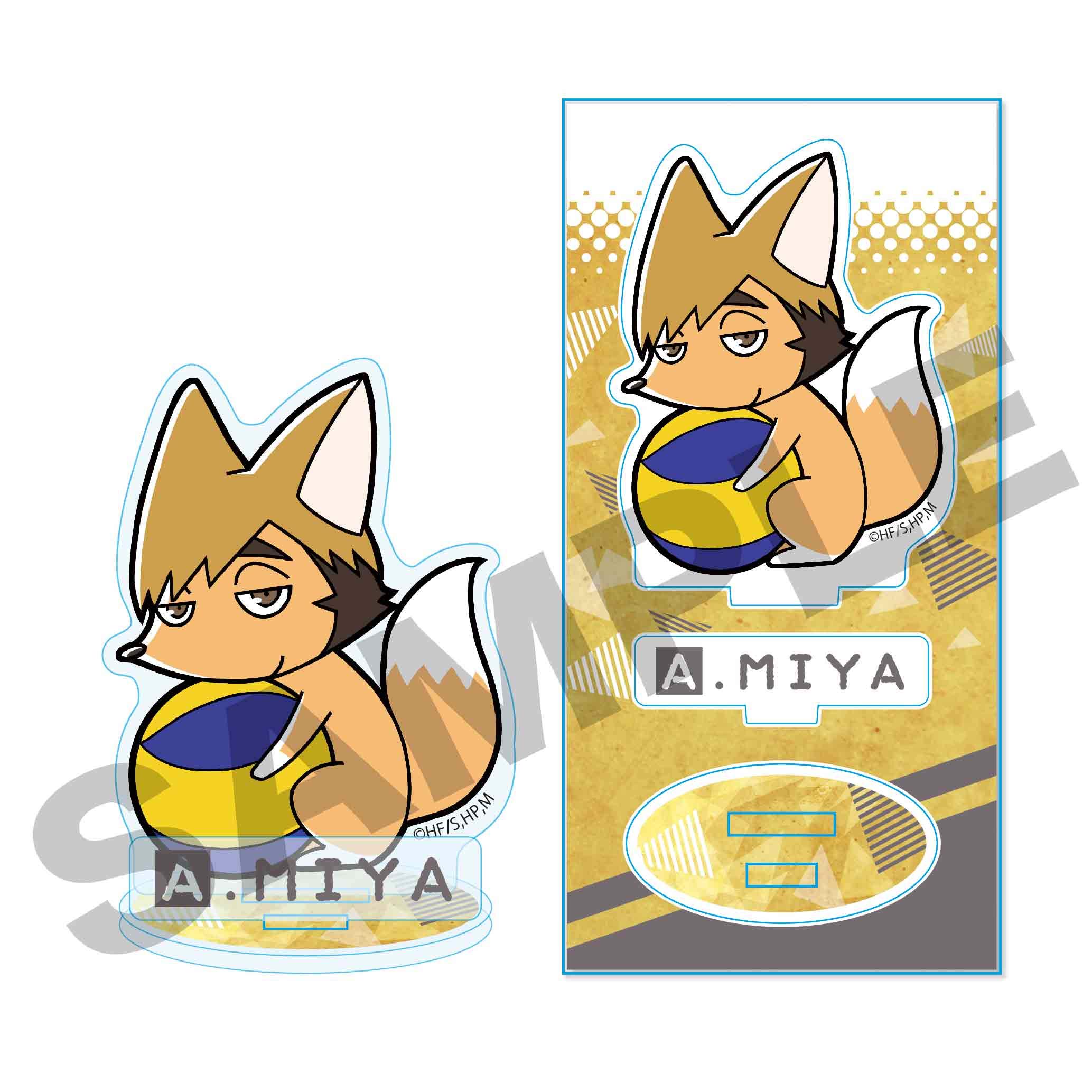 

НА ВЕРШИНУ Гюгютто Акриловая Фигурка НА ВЕРШИНУ Мия Хайкю!! Хайкю!! ВЕРХ/Ацуму