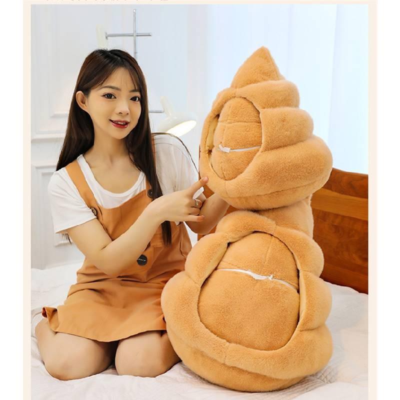 Entzückendes Capybara Plüschtier Kissen Weiches Stofftier für Mädchen Wichtelgeschenk