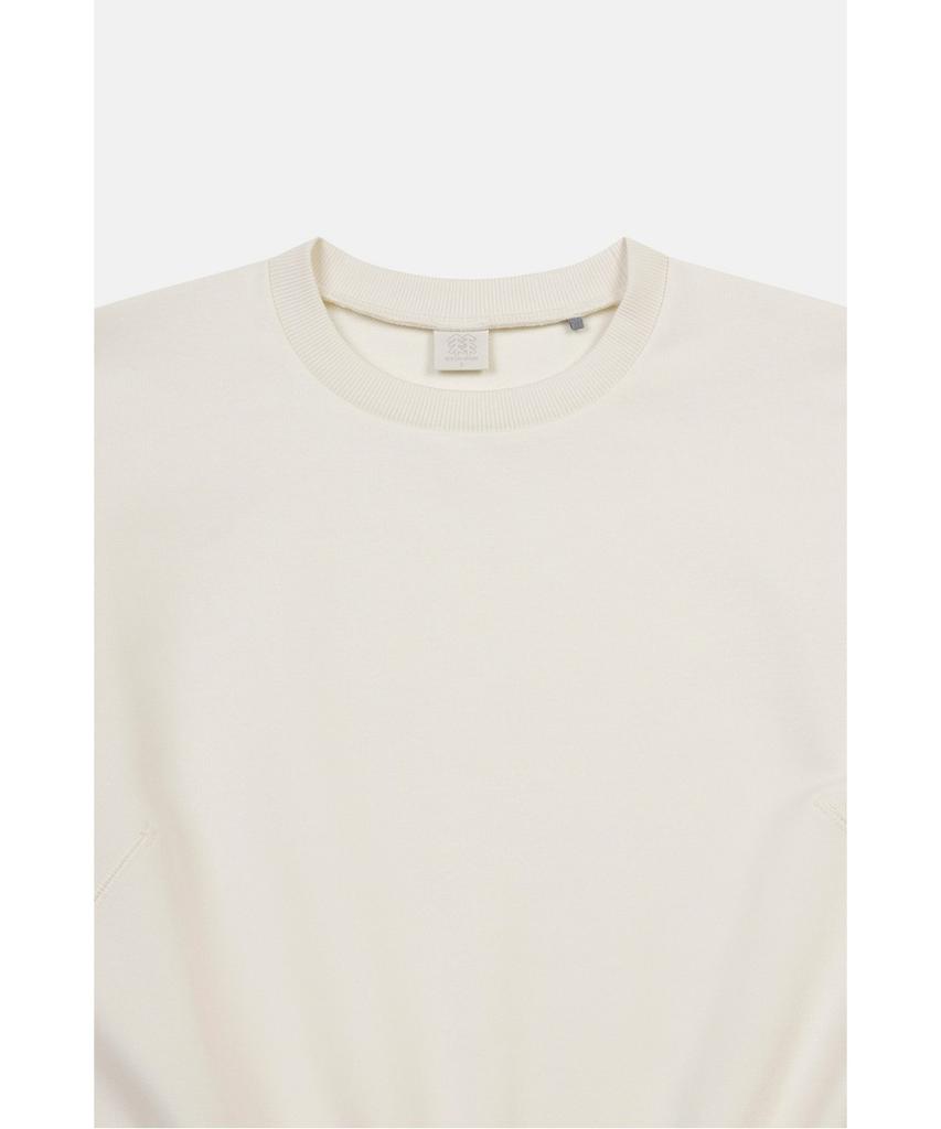 Koolongseupocheu [Atelier Line] Women'S Relaxed Fit Structured Sweatshirt 6Wtbs26542Cre