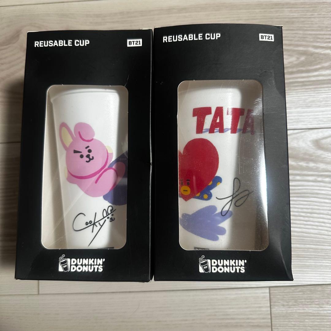 [Б/У] Многоразовая кружка-термос BT21 Dunkin  Donuts