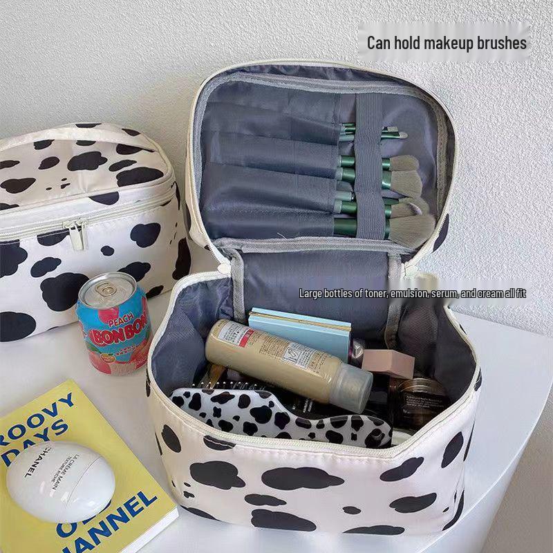 

Cow Print Large Capacity Travel Makeup Bag Quality Guaranteed
