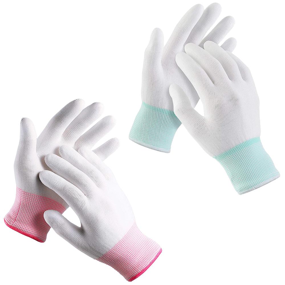 

2 пари Квілтингові рукавички для квілтингу вільного руху, рукавички для квілтерів, легкі нейлонові швейні рукавички для в язання, рукоділля