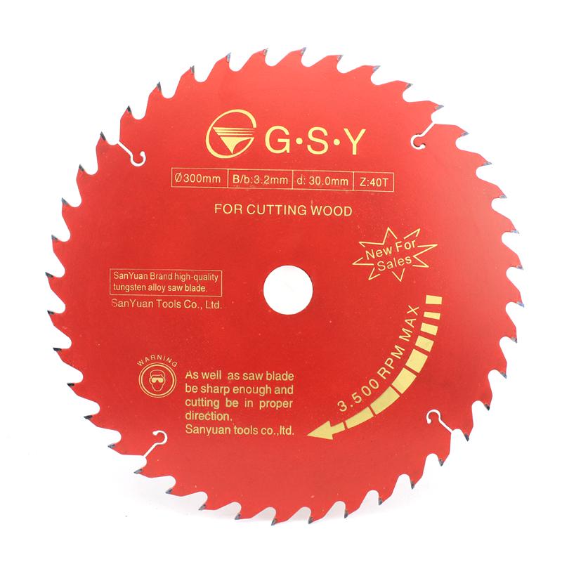 Jin San Yuan Alloy Circular Saw Blade for Wood & Aluminum - Available In 4", 7", 10", 12", 14".