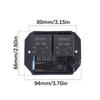 28GC Convenient Radiator Fan Controller 12V 40A 104-230°F Adjustable Temperature