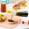 2 In 1 Oil Dispenser with Silicon Brush BBQ Oil Spray Glass Bottle Silicone for Barbecue Cooking Seasoning Bottle Kitchen Tool