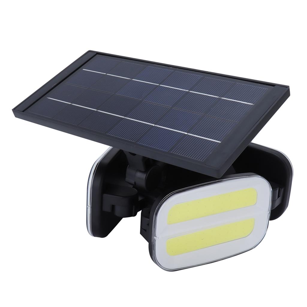 Solar Wall Light Outdoor Dual Induction System Threespeed Light Mode Split Design IP65 Waterproof