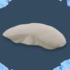 YOKONEGU Side Sleeper Pillow, Approx. 72cm X 43cm [Pillow Only] (Pillowcase Included, Cooling Material, Gray)