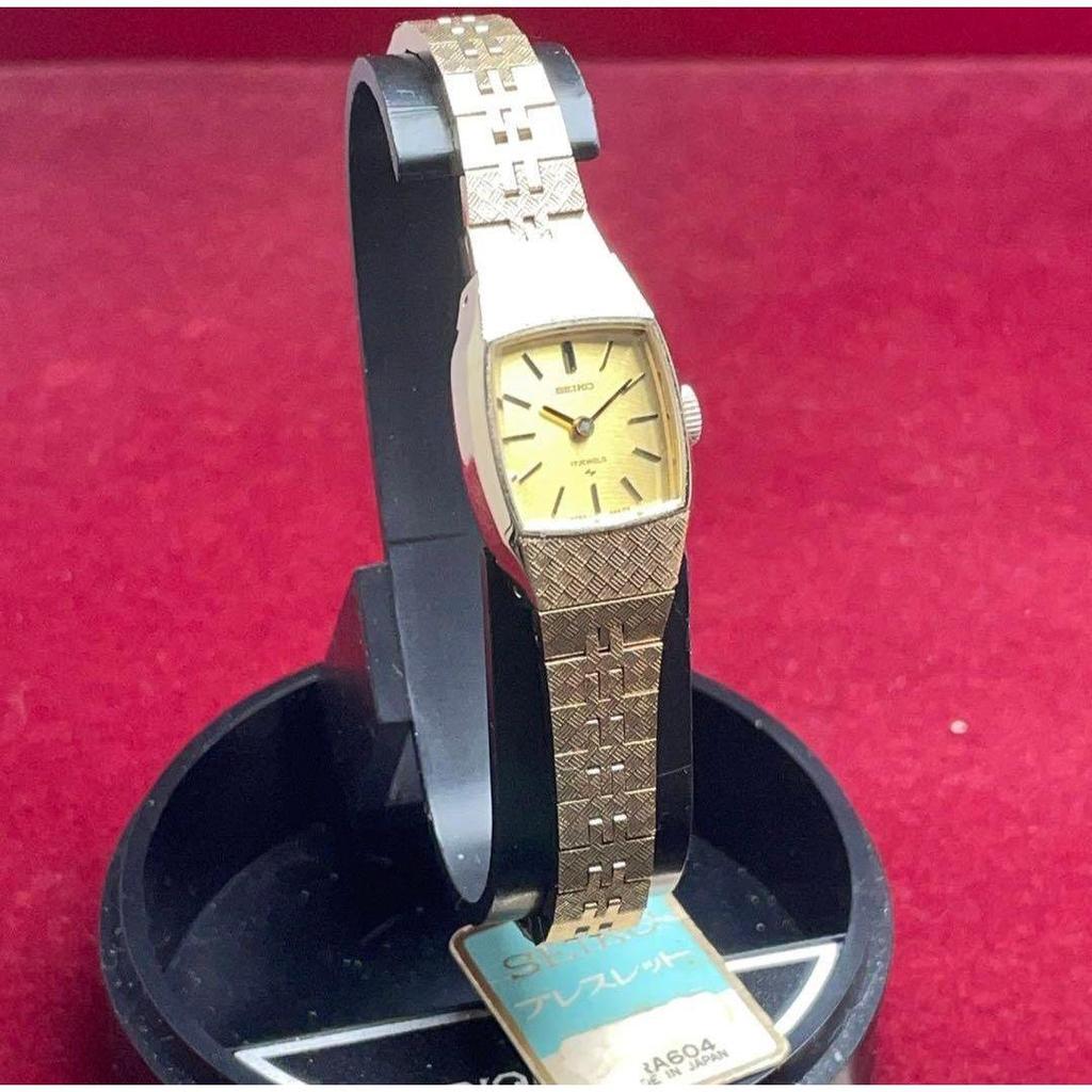 Used [Rare Mint Condition/Deadstock] Old Seiko Bracelet 17 Jewels Hand-Wound