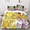 Anime Saint Seiya LOST CANVAS Bedding Set Duvet Cover Bed Set Quilt Cover Pillowcase Comforter king Queen Size Boys Adult