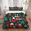 3pcs Christmas Winter Soft and Comfortable Breathability, Bedding Set, Machine Washable, Suitable for All Seasons149