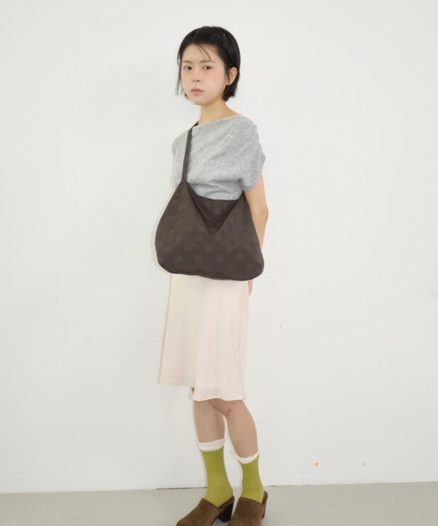 Hori Studio Polka Shoulder Bag (Brown)