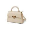 New CHARLES&KEITH PU Polyurethane One Shoulder Handbag Small Size Women's Beige/Black/Orange CK2-50270840