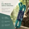 FlareFox Multiple Resistance Bands Set Pull-up Assist Straps Strength Agility Training Handy Gym Equipment for Home CrossFit 3