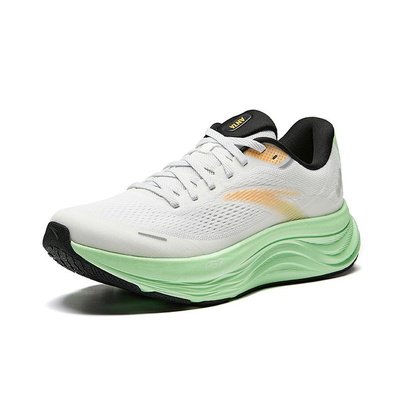 Anta Travel Step 2 PG7 Trendy Versatile Non-Slip Durable Low-Top Casual Running Shoes Men Sneaker Light-Gray 112525546-12