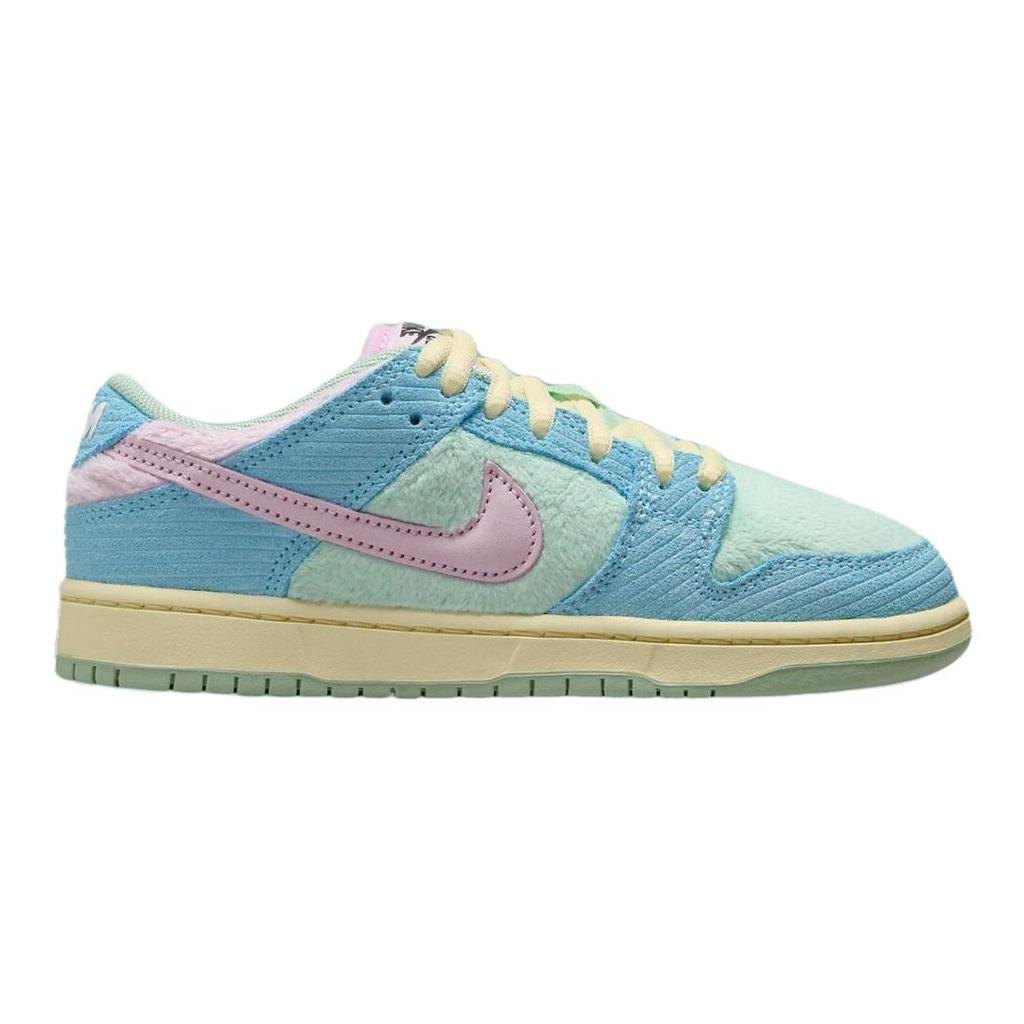 Verdy X Nike Dunk Low SB PS Visty Kids Sneakers Blue Blue-Gaze Light-Arctic-Pink FZ7195-400