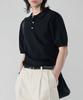 Untact Studio Washable Cool Cotton Short Sleeve Collared Knit 4 Colors (Type A)