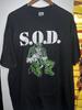 Maglietta Nera Vintage S.O.D Schism Tour 1985 Band Black Metal Punk Thrash Hardcore Anthrax Y2K T-Shirt Unisex
