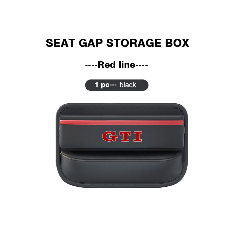 For Volkswagen VW Car Seat Gap Storage Box Vehicle Seat Crevice Filler Organizer Golf 4 5 6 7 Polo Jetta Sagitar Magotan Passat