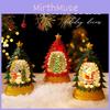 Christmas Waterilluminated Candle Night Light With Creative Wind Lamp For Christmas Celebration