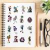 70 ks nálepek Monster High pro dospívající Cool Anime Vodotěsné vinylové nálepky Láhve na vodu Tonys a dárky Teens Girls
