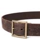 AVIREX CRACK LEATHER BELT Men's M 050 brown 783-5971004