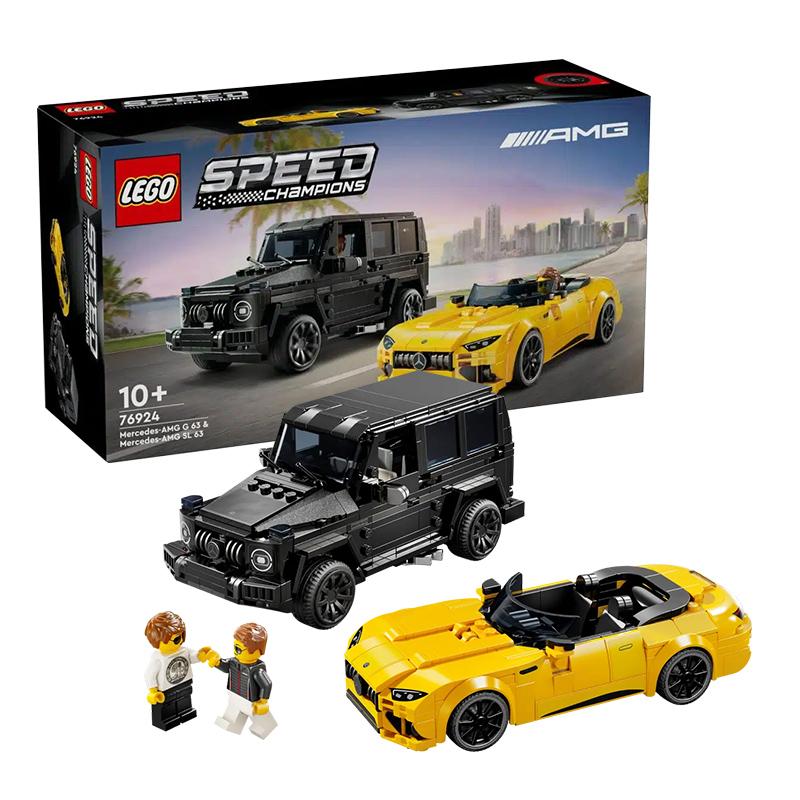 LEGO 76924 Mercedes-AMG G 63 & Mercedes-AMG SL 63 Block Toys
