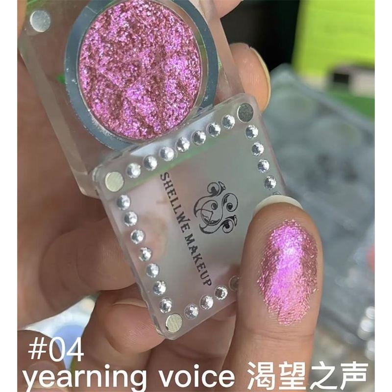SHELLWE MAKEUP - Stray Birds Coarse Slices Chameleon Eyeshadow - 4-6