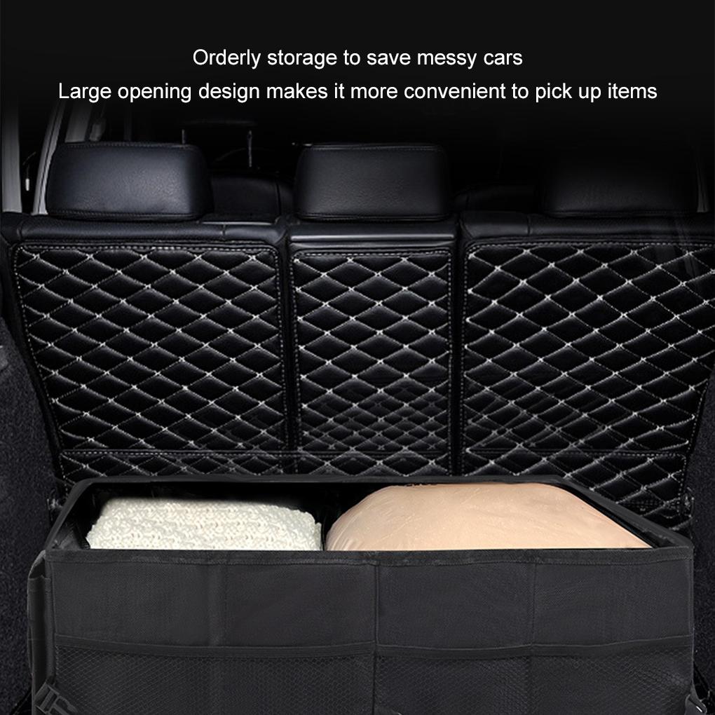 Multifunctional Car Storage Box Simple With Ample Space Folding Multifunctional Container Tool Trunk