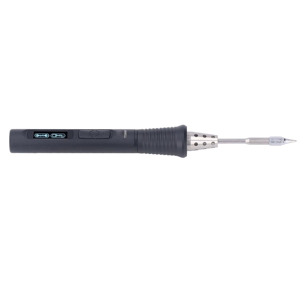 Portable Electric Soldering Iron Digital Display Adjustable Temperature Solder Kit 30W 100‑240V EU Plug