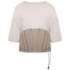 Womens/Ladies Henry Holland Cut Loose Crop T-Shirt