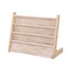 Rack Wooden Bookshelf Children's Bookcase Organizer