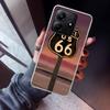 America Route 66 Phone Case For Xiaomi Redmi Note 15 14 14S 13 12S 12 Pro Plus 11S 11 10S 10 4G Cover 11E 11T 5G Print Fundas Re