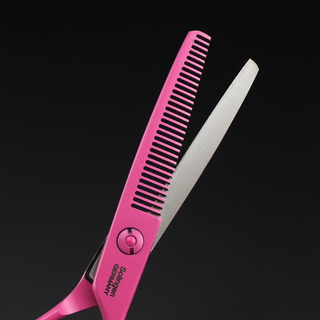 6.0 Inch Pink, Wall, Personality, Hair Scissors, Hair Scissors, Flat Scissors, Tooth Scissors, Thin Scissors 05-7