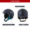 SWANS Helmet P1 BK Size M Children's Ski/Snowboard H-461R Black, (52cm-57cm)
