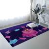 A-Alice In Wonderland Floor Mat Bathroom Absorbent Mat Simple Door Dirt-resistant Mat Home Kitchen Mat Foot Mat Entry Mat