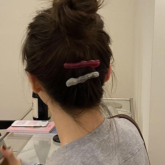 Side Bangs Clip Unique Tight Headwear Girls Hairpin Fixing Bangs Hairpin Makeup Tools Girls Hairpin Styling Tool