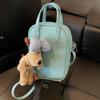 This year's popular fashion messenger small bag for women 2025 spring new trendy retro shoulder commuter bowling bag for women