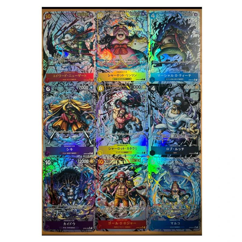 One Piece Diy Monkey Roronoa Zoro D Luffy Self Control Collect Signature Trading Flash Card Anime Cartoon Lovely Gift 63*88mm