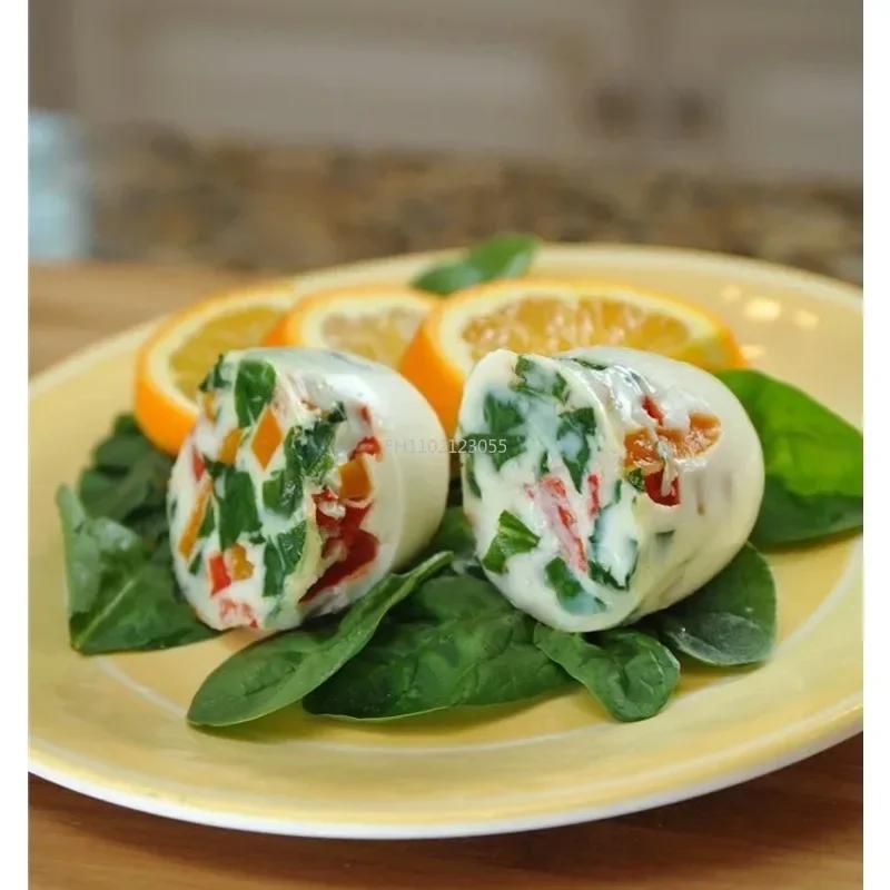 1/3/6 Stück Eierkocher Silikon Antihaft Eierkocher Packung Eierform Tassen Dampfgarer Küchenhelfer Werkzeuge