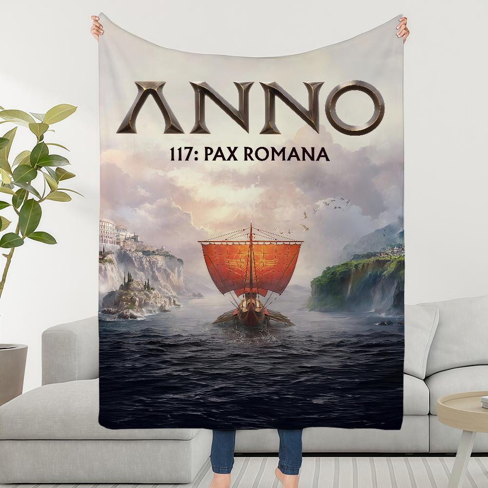 Blanket YB Throw Game Video Super Cosy Plush Living Room Sofa 117 Couch Childish Birthday A-AnnoS-ES Gifts