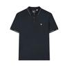 Fashion Simple Pullover Short Sleeve Polo Shirt Men Polo Shirts Legendary-Blue F51M523101A-NV