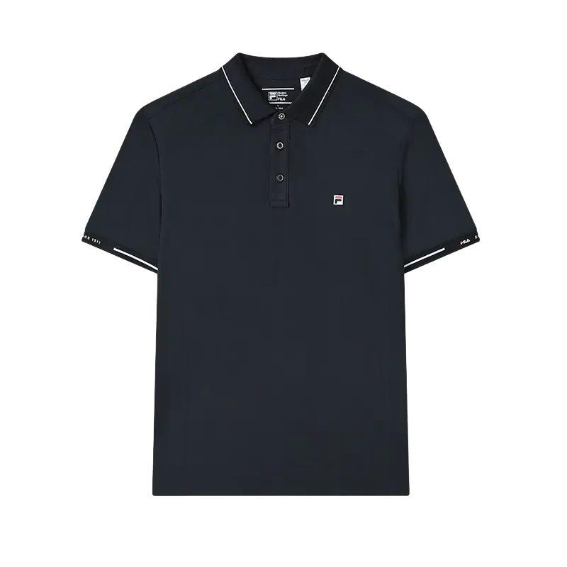 New FILA Polo Shirt Men's Legend Blue NV F51M523101A-NV