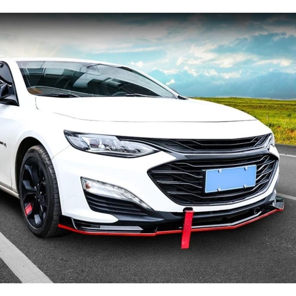 Front Lip Splitter For Chevrolet Malibu XL 2016-2020 Front Bumper Spoiler Sport Lower Body Kit Exterior Modification Parts